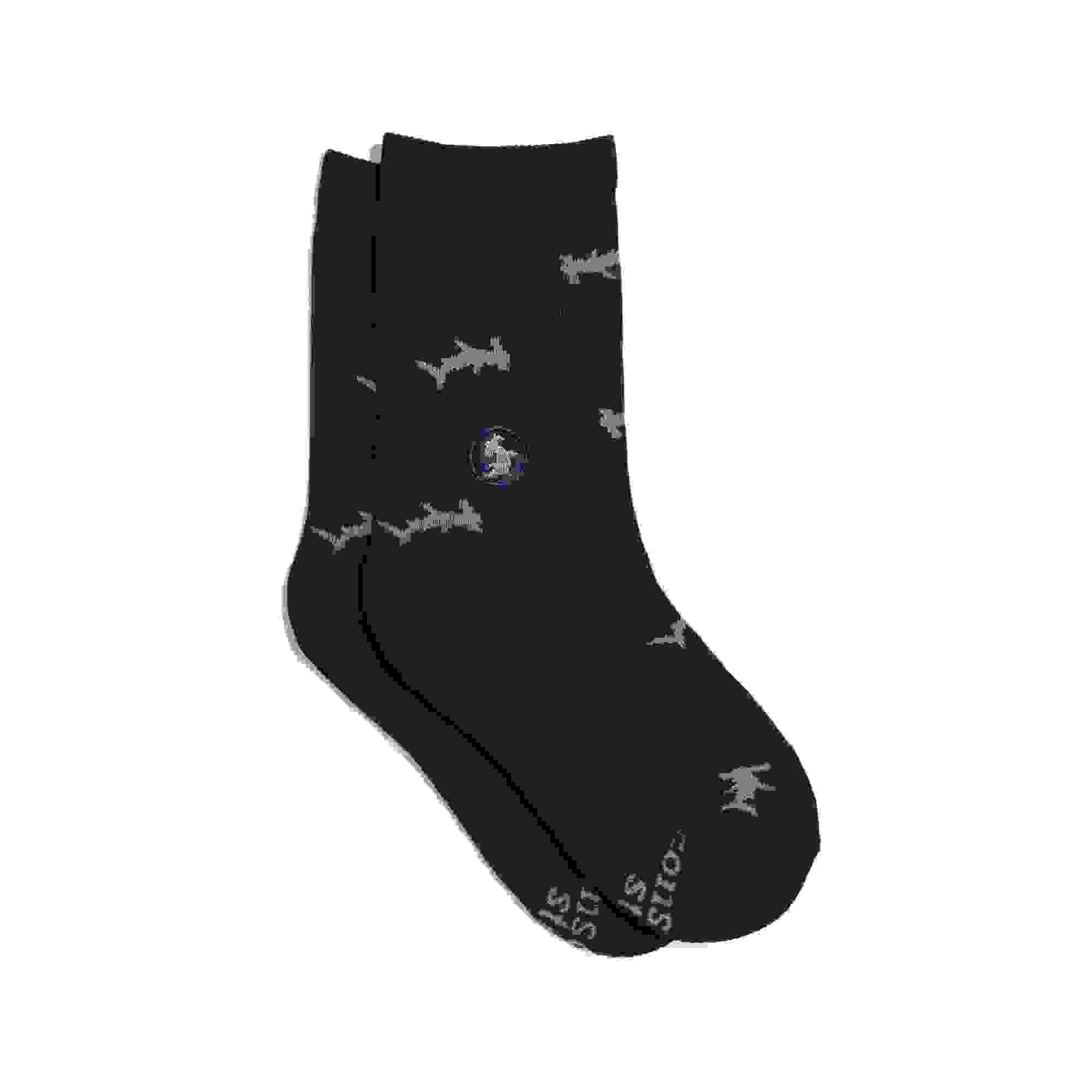 Conscious Step Sharks Crew Big Kids' Socks